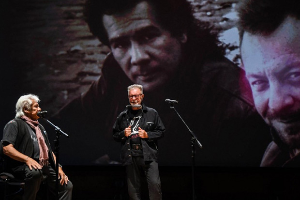 Víctor Heredia y León Gieco. © Camila Godoy