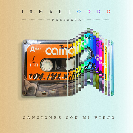 Portada del disco «Canciones con mi viejo» de Ismael Oddó.