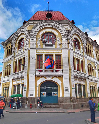 El Museo del Pasillo en Quito.