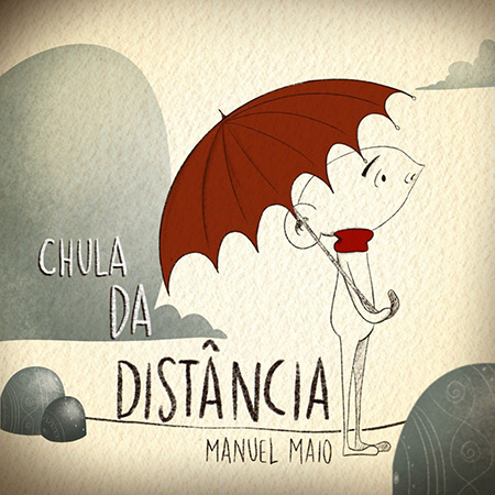 Portada del single «Chula da Distância» de Manuel Maio.