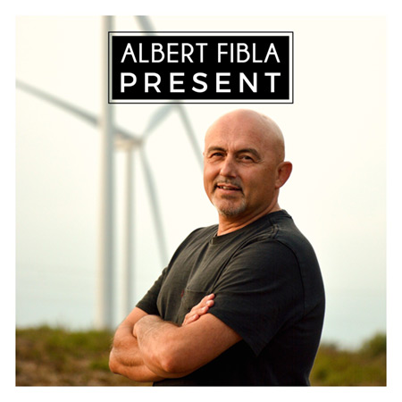 Portada del single «Present» de Albert Fibla.