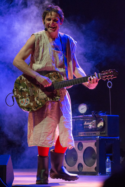 Albert Pla el pasado 1 de febrero de 2022 en el Teatre Borràs de Barcelona presentando el espectáculo «Els dimarts de l'Albert». © Xavier Pintanel