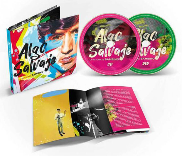 Portada del CD   DVD «Algo salvaje: la historia de Bambino».