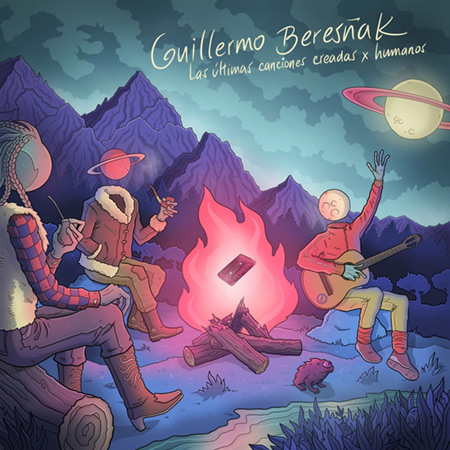 Portada del disco «Las últimas canciones creadas por humanos» de Guillermo Beresñak.