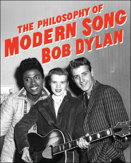 Portada del libro «The Philosophy of Modern Song» de Bob Dylan.
