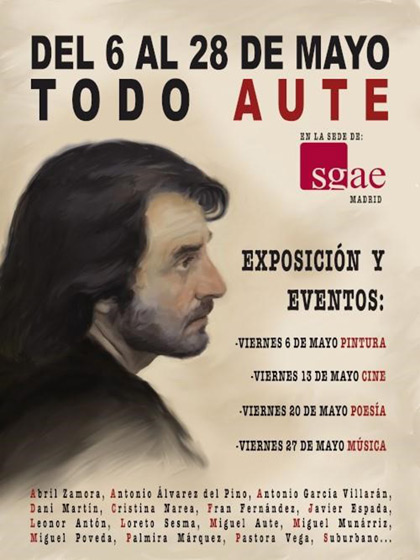 Mayo, mes de Luis Eduardo Aute en la SGAE.