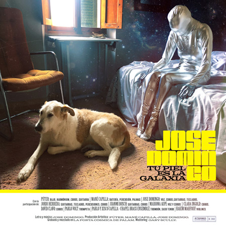 Portada del disco «Tu piel es la galaxia» de Jose Domingo.