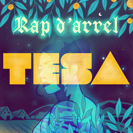 Portada del disco «Rap d'arrel» de Tesa.