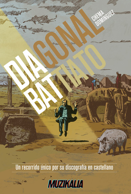 Portada del libro «Diagonal Battiato» de Chema Domínguez.