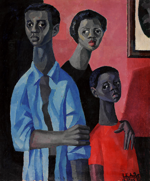 Familia negra (1960). © Herederos de Luis Eduardo Aute
