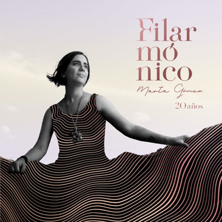 Portada del disco «Filarmónico 20 años» de Marta Gómez.