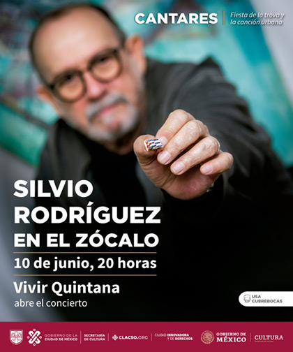 Silvio Rodríguez en México