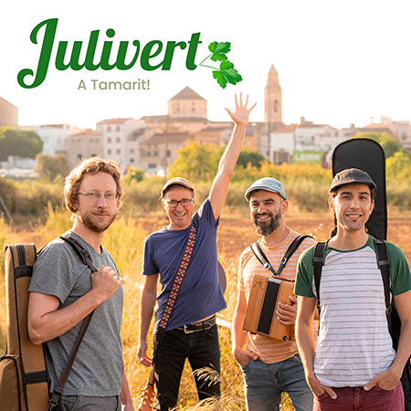 Portada del disco «A Tamarit!» de Julivert.