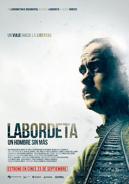 Carte del documental «Labordeta: Un hombre sin más».