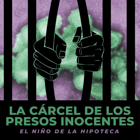 Portada del single «La cárcel de los presos inocentes» de El Niño de la Hipoteca.