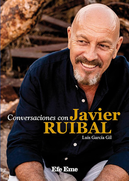 Portada del libro «Conversaciones con Javier Ruibal» de Luis García Gil.
