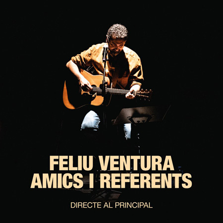 Portada del disco «Amics i referents» de Feliu Ventura.