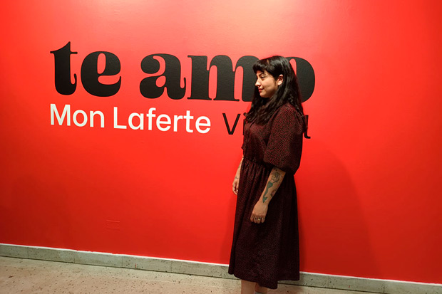 Exposición «Te Amo» de Mon Laferte.