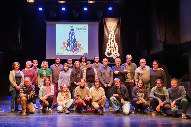 Presentación del 36 Festival Folk Internacional Tradicionàrius 2023. © Xavier Pintanel