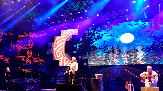 Horacio Lavandera, Jairo y Juan Falú. © Laura Lescano