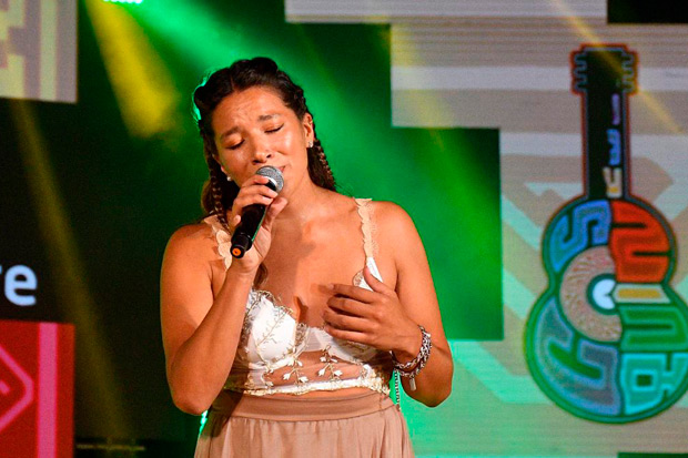 Milena Salamanca rescata la música y la poesía de la esencia del Nuevo Cancionero. © Laura Lescano