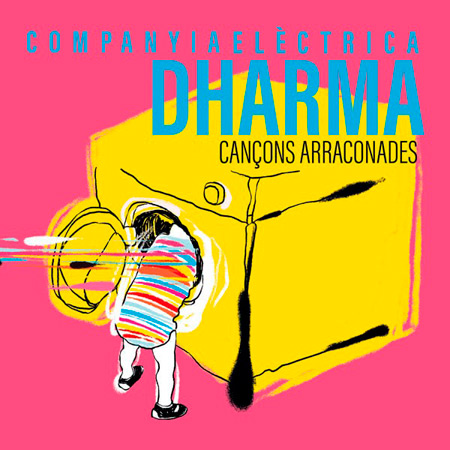 Portada del disco «Cançons arraconades» de la Compañía Eléctrica Dharma.