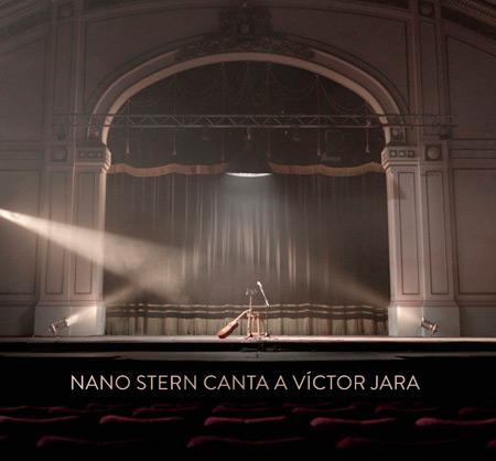 Portada del disco «Nano Stern canta a Víctor Jara» de Nano Stern.