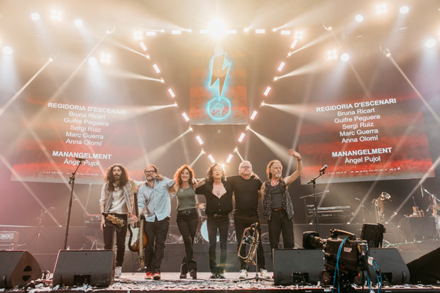 La Companyia Elèctrica Dharma celebra sus 50 años en el Palau Sant Jordi. © Nuka Comunicació|Gil Ayats