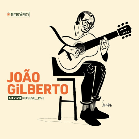 Portada del disco «João Gilberto (ao vivo no Sesc 1998)» de João Gilberto.