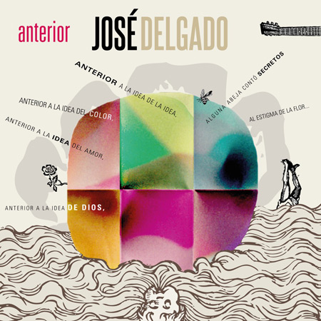 Portada del disco «Anterior» de José Delgado.