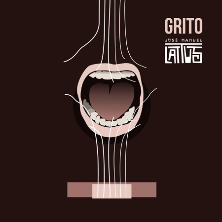 Portada del disco «Grito» de José Manuel Lattus.