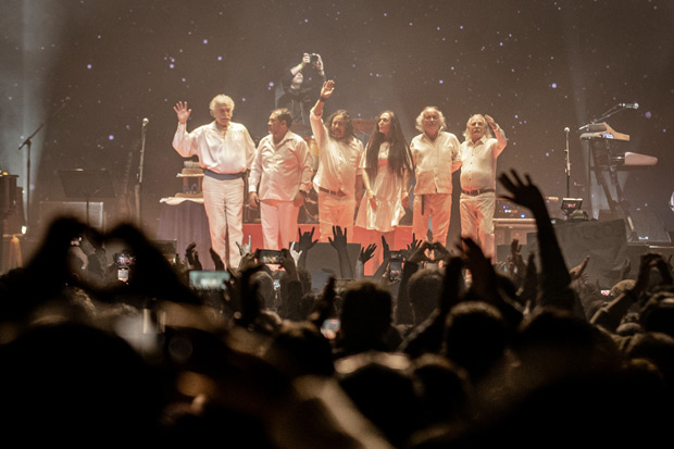 Los Jaivas en el Movistar Arena.