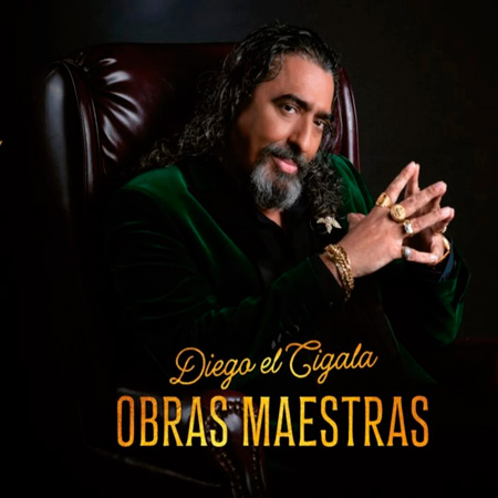 Portada del disco «Obras maestras» de Diego el Cigala.