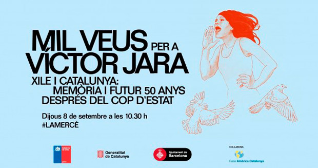 Concierto «Mil veus per a Víctor Jara. Xile i Catalunya: Memòria i futur 50 anys després del cop d’estat».