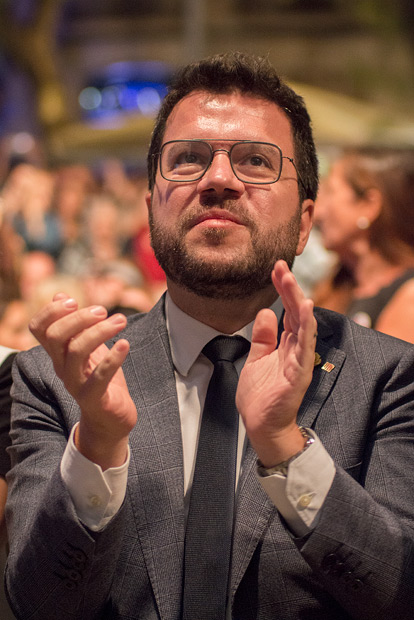 Pere Aragonès, presidente de la Generalitat (Gobierno catalán). © Xavier Pintanel