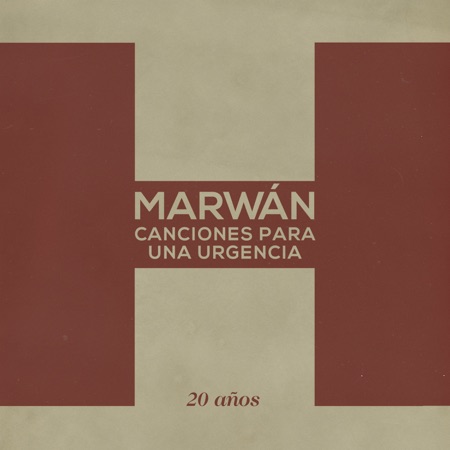 Portada del disco «Canciones para una urgencia» de Marwan.