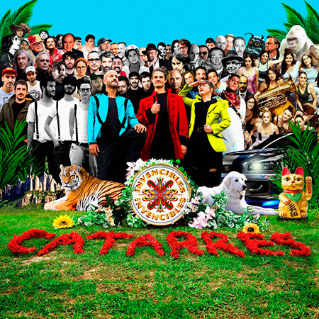 Portada del disco «Invencibles» de Els Catarres.