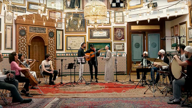 León Gieco, Gastón Saied y Alma Sufi Ensamble.