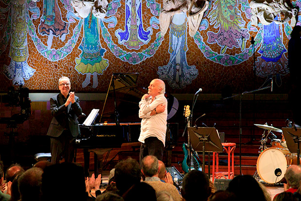 Joan Isaac en el Palau de la Música de Barcelona. © Anna Munujos