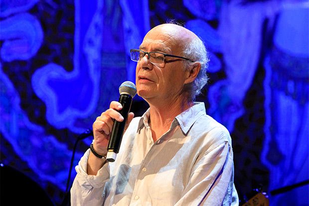 Joan Isaac en el Palau de la Música de Barcelona. © Anna Munujos