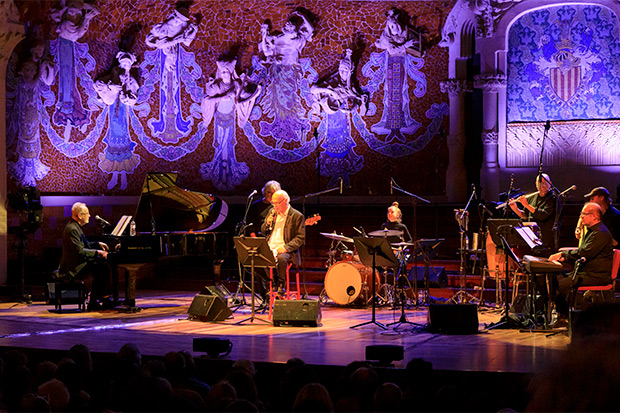 Joan Isaac en el Palau de la Música de Barcelona. © Anna Munujos