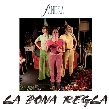 Portada del disco «La bona regla» de Faneka.