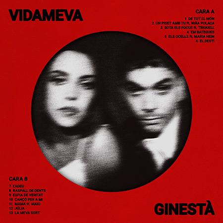 Portada del disco «Vida meva» de Ginestà.