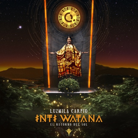 Portada del disco «Inti Watana: El Retorno del Sol» de Luzmila Carpio.