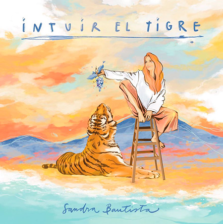 Portada del disco «Intuir el tigre» de Sandra Bautista.