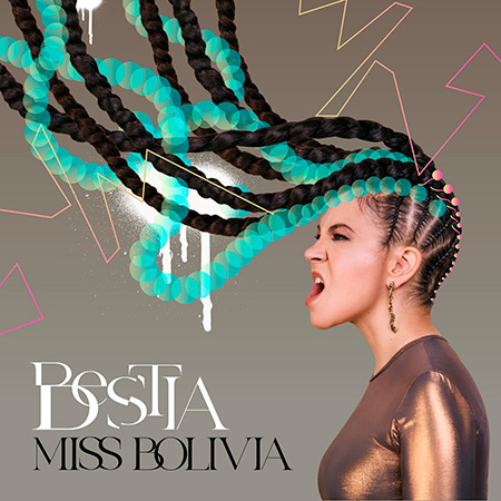 Portada del disco «Bestia» de Miss Bolivia.