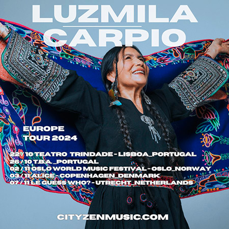 Gira europea de Luzmila Carpio.