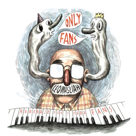 Portada del disco «Only Fans», un disco homenaje a Leo Maslíah.