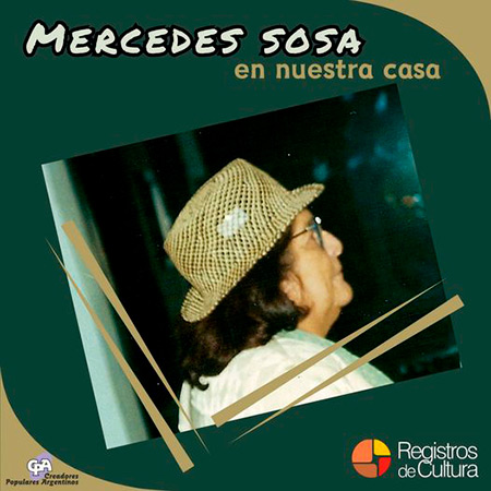 Portada del EP «Mercedes Sosa en nuestra casa» de Mercedes Sosa.