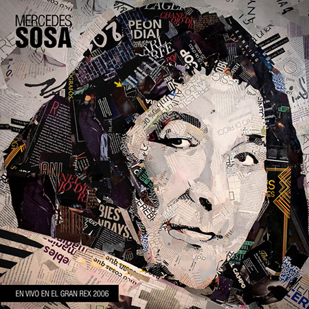 Portada del disco «En Vivo en el Gran Rex 2006» de Mercedes Sosa.